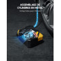 AstroAI Gonfleur Pneus Voiture 12v DC, Compresseur à air Portatif, Compresseur Voiture, Pompe à Pneu Portable numérique, écran L