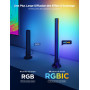 Govee RGBICW TV Backlight 3 Lite Kit, Ruban LED WiFi RGBICW 3,6 M avec Caméra et 38cm Rétroéclairage TV WiFi Barre avec Doubles 