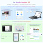 AI Tablet Android 15 2K FHD Großes Display 36GB RAM+256GB ROM(2TB TF) WideVine L1