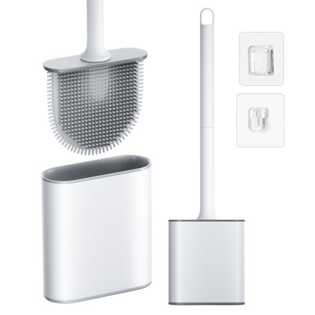 NEUTYPECHIC Brosse Toilettes WC Silicone Amovible