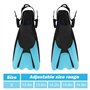 Palmes de Plongée Réglables