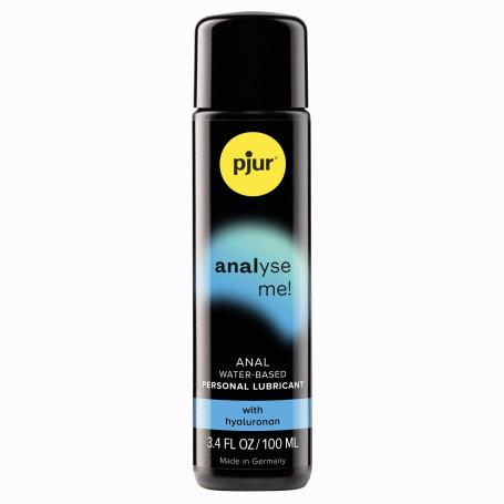 pjur analyse me! Comfort Water Anal Glide - Gel lubrifiant à base d'eau - Pour des rapports anaux confortables (100ml)