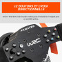 FANATEC CSL Elite Volant de Course WRC Xbox Rallye Sim sous Licence Officielle – Alcantara Prise, RevStripe Intégré, Palettes de