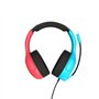 Casque gaming filaire - TURTLE BEACH - TBS-8002-25 - Airlite Fit - Sous licence officielle de Nintendo Switch - Bleu fluo et ro