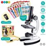 AmScope Prime 85+ Piece Microscope iqcrew Kid, caméra Couleur et kit Logiciel de Kid interactif avec Les Cartes expérience pédag