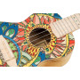 Ortega Guitars Ukulélé Concert Acoustique – Série Art – Épicéa, Mystic India (RUAR-MI)