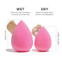 AOA Studio Wonder Blender Lot de 6 éponges à maquillage super douces sans latex et haute définition pour poudre, crème et liquid