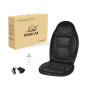 SNAILAX Siège de Massage Chauffant en Mousse à Mémoire - Coussin de Siège Massant pour Dos, 5 Modes de Massage et 2 Réglages de 