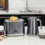 Russell Hobbs 25250-56 Toaster Grille-Pain Geo Steel. 4 Fonctions. Température A 109,99 €