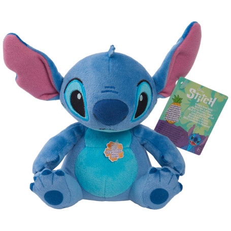Disney Petite Peluche parfumée Stitch de avec Effets sonores de 15 cm - Stitch