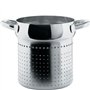 Alessi Sg306 Mami Corbeille Ajourée Pour Pasta-set en Acier Inoxydable 18/10 Brillant