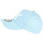 Hip Hop Honour Casquette Enfant Bleu Clair et Blanche NY Baseball Wazzy de 7 a 11 Ans - Taille Unique - Bleu