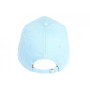 Hip Hop Honour Casquette Enfant Bleu Clair et Blanche NY Baseball Wazzy de 7 a 11 Ans - Taille Unique - Bleu