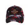 SKR Casquette Plata O Plomo El Patron Rouge Hologramme Streetwear - Taille Unique - Rouge