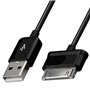 acce2s - CABLE USB pour Samsung Tablette Galaxy Note 10.1 - Galaxy Tab 2 10.1 P5100/P5110 - Galaxy Tab 2 7.0 P3100/P3110 - Galax