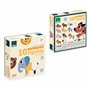 VILAC - Magnets rigolos - Ingela P. Arrhenius - Jeux Créatifs - 30 Magnets en Bois pour 10 Animaux + 1 Coffret de Rangement en C