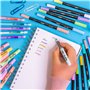 BIC Kit d’écriture Pastel avec Feutres double pointe, Porte-mines, Surligneurs et Feutres d'écriture - Corps et Encres Pastel As