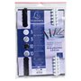 Exacompta - Réf. 42844E - Carton de 5 Kits de présentation reliures spiralées pour dossier de 10 à 40 feuilles A4-25 peignes 6 m