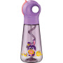 Maped Picnik - Gourde Ecozen Lapin Violet Fluo - Paille Intégrée qui fait des Bulles - Ouverture Manuelle Facile - Poignée Intég