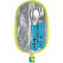 Maped - Couverts Enfant avec Étui Raton Laveur - Cuillère et Fourchette Ergonomiques - Prise en Main Facile - Passe au Lave-Vais