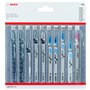 Bosch Accessories 2607011171 - Hoja de sierra de calar blíster: todo en uno: 10 uds