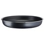 Tefal L15891 - Ingenio XL Force - Lot de 3 poêles - 24/28 cm + 1 poignée amovible - Empilables - Revêtement antiadhésif - Indica