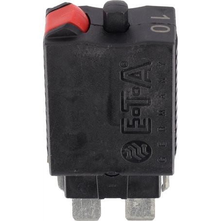 Restagraf - Fusible Plat Standard Disjonctable - Protection Circuit Électrique de 10 A - Pour l'Automobile et l'Industrie - Réf.