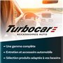 TURBOCAR - Lingettes nettoyantes, lingettes nettoyantes voiture - Lingettes nettoyantes pour les plastiques intérieurs - Sachet 
