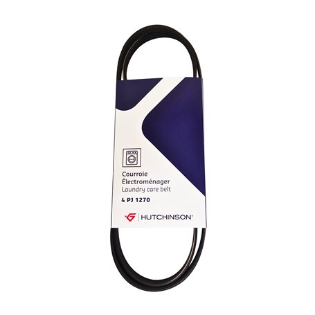 Hutchinson courroie lave-linge- Poly V 4PJ1270- Electroménager- Qualité et origine constructeur.