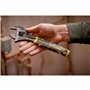 Stanley FatMax FMHT13125-0 Clé à molette réglable 6" bi-matière avec ouverture rapide, mesures métriques et en pouces, trou de s