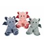 Gipsy Toys - Dragon Trendy en Peluche - 16 cm – Bleu