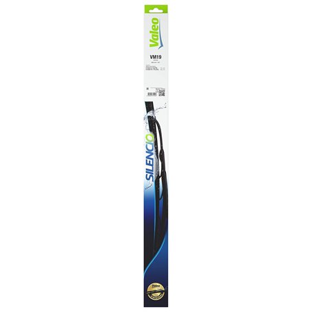 VALEO Silencio Balai d'Essuie-glace - VM19 - Balai d'Essuie-glace Conventionnel 630 mm Durable et Résistant Toutes Saisons - Ava
