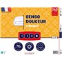 DODO - Couette tempérée 350 g/m² - SENSO DOUCEUR - 220 x 240 cm - Blanc