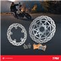 TRW MCB754SH Sinter Street Kit de Plaquettes de Frein pour Harley-Davidson XR Essieu Arrièreet Autres Motos