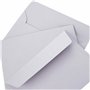Clairefontaine 5326C - Paquet de 20 Enveloppes Auto-Adhésives - Format C6 11,4x16,2cm - 120g/m² - Coloris Gris Koala - Invitatio