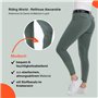 Riding World Pantalon d'équitation pour femme et enfant Alexandrie | Pantalon d'équitation avec genoux en tissu | avec poches av