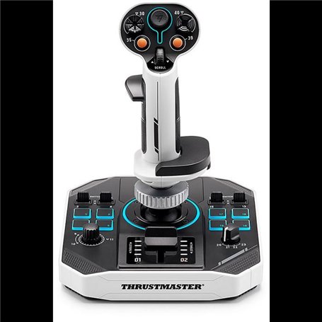 Joystick spatial - THRUSTMASTER - Sol-R 1 Flightstick - 44 boutons - Technologie H.E.A.R.T. 16 bits - Ambidextre avec base