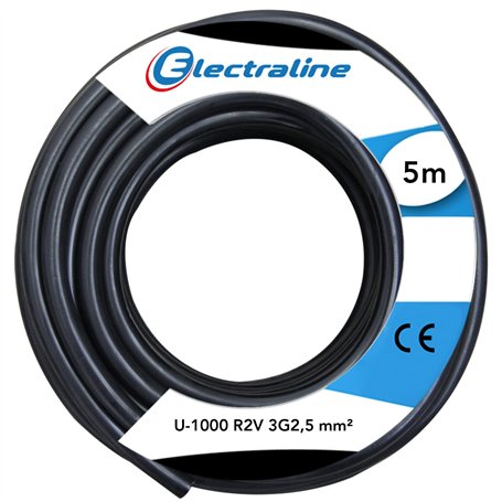 Electraline 20218283D Couronne de Câble U-1000 R2V 3G2