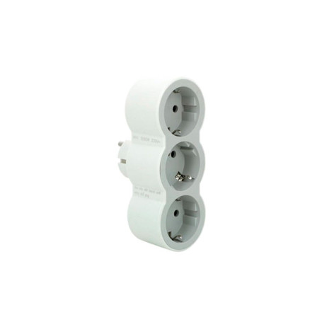 Legrand Type F Lot de 3 adaptateurs de contact Shuko Blanc