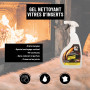 poêles et inserts - Spécial nettoyage vertical - Sans colorant ni parfum - Ne coule pas -