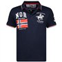 Geographical Norway kelestre men Polo Homme Classique - Polos Coton Manches Courtes Decontracte Col Bouton - Casual Shirt Tops R