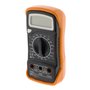 Zenitech 161072 Multimètre Multimètre antichoc 600V de CAT III Orange (noir)