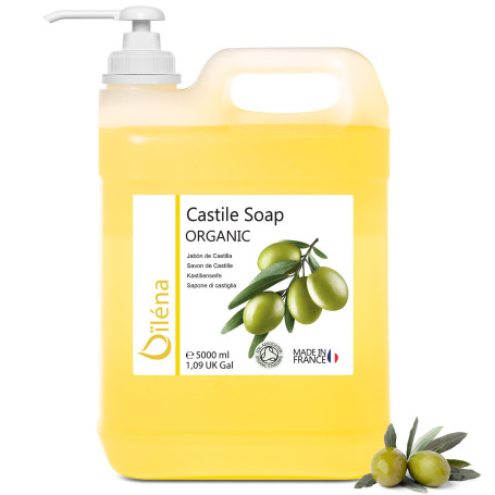 Oïléna - Savon de Castille Liquide Bio 100% Naturel