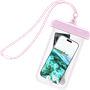 Pochette Etanche Universel Renforcée IPX8 Rose + Garantie à vie Force Case