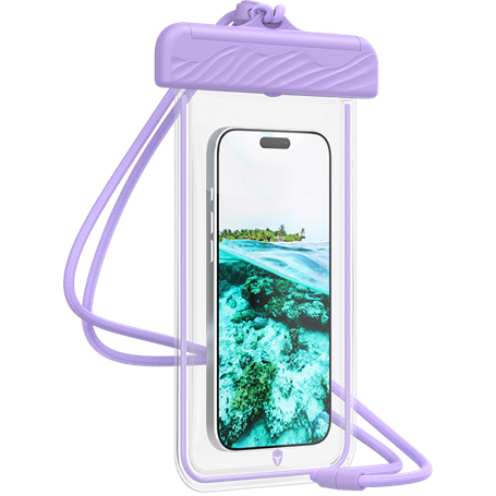 Pochette Etanche Universel Renforcée IPX8 Lavande + Garantie à vie Force Case