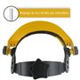 OZAKI - Visière De Protection Ecran En Polycarbonate - Modèle Professionnel - Relevable - Tour De Tête Réglable - Débroussailleu