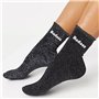 STC, Chaussettes feston courtes paillettes BADASS (taille unique 36-42)