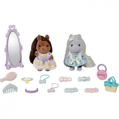 SYLVANIAN FAMILIES - Les amis poney et leurs kits de coiffure 36,99 €