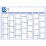 Exacompta - 34202E - Calendrier Bicolore - 43 x 33