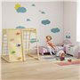 HOMCOM Coffre malle de rangement coffre à jouets dim. 62L x 40l x 46H cm MDF blanc
